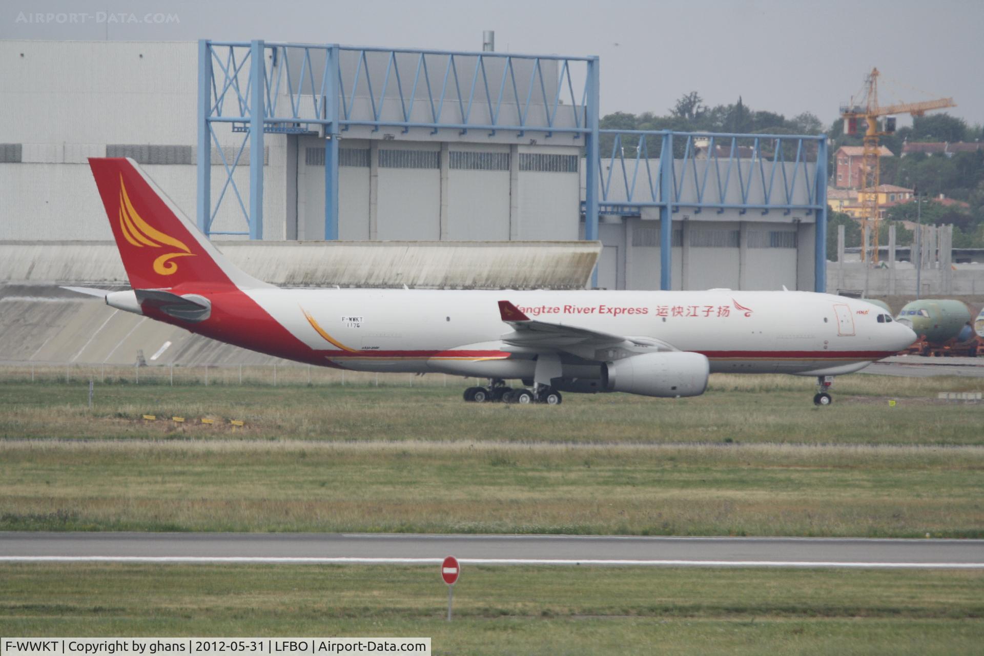F-WWKT, 2011 Airbus A330-243F C/N 1175, to become B-5900