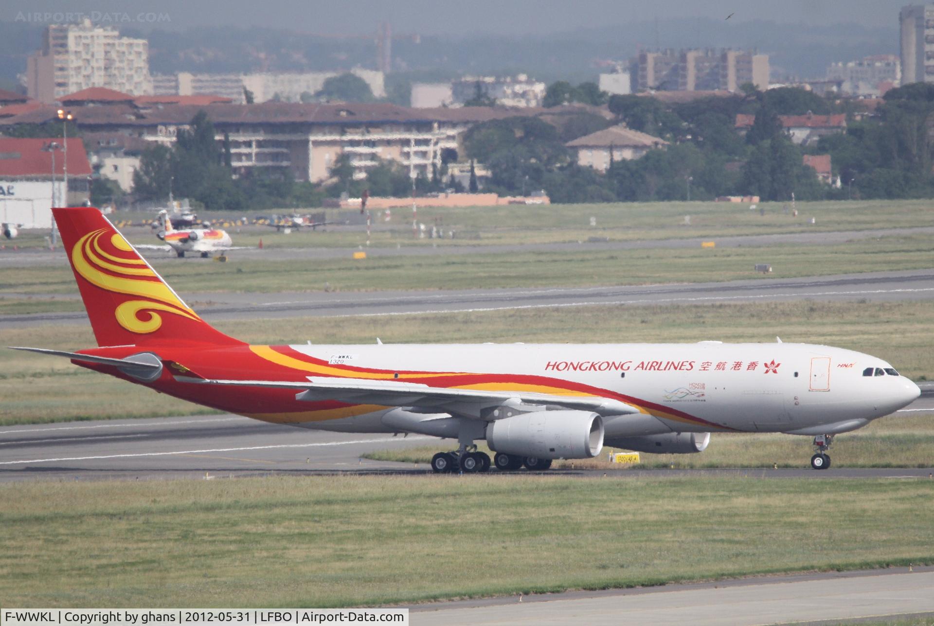 F-WWKL, 2012 Airbus A330-243F C/N 1320, to become B-LNW