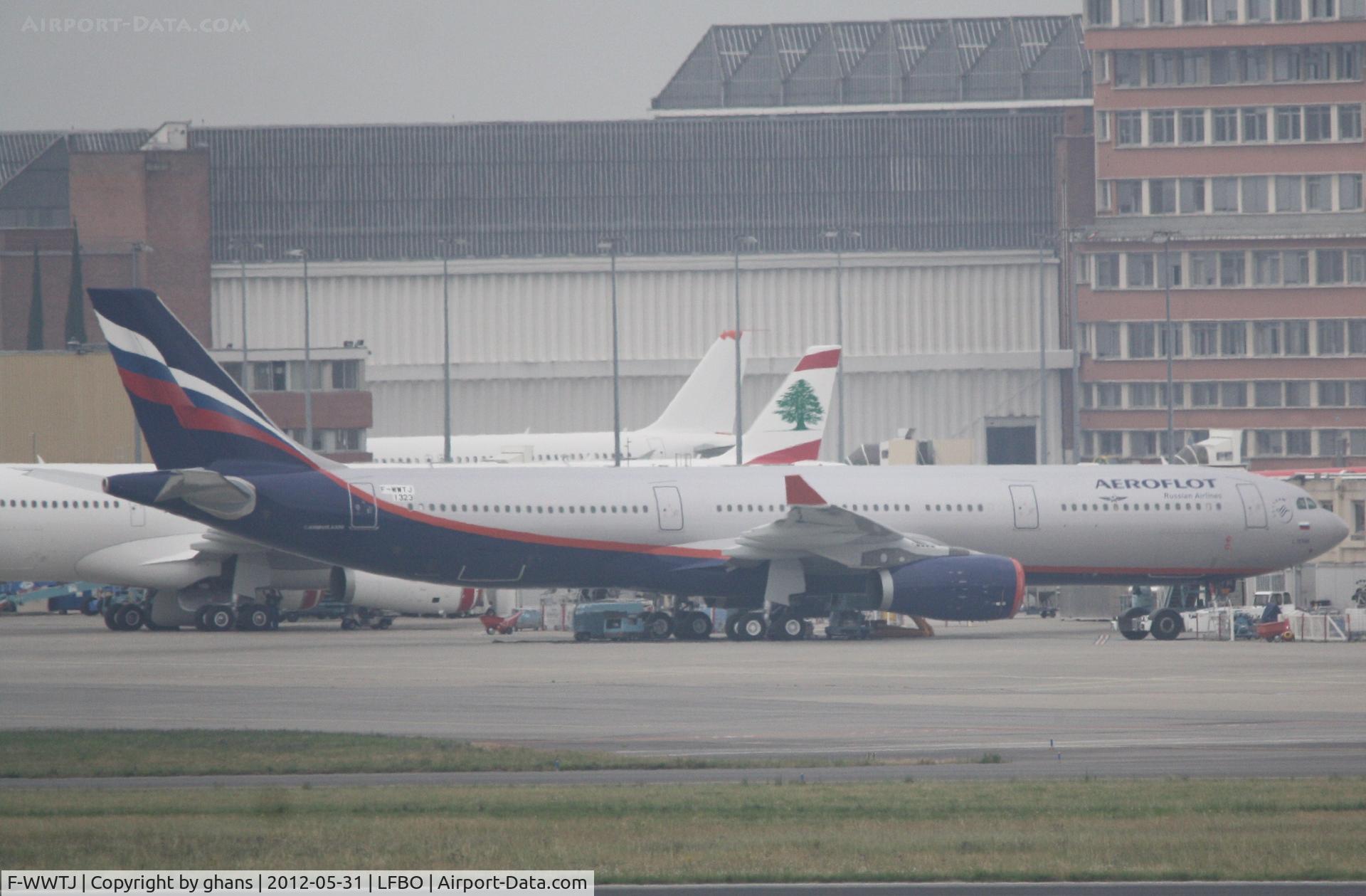 F-WWTJ, 2012 Airbus A330-343X C/N 1323, to become VQ-
