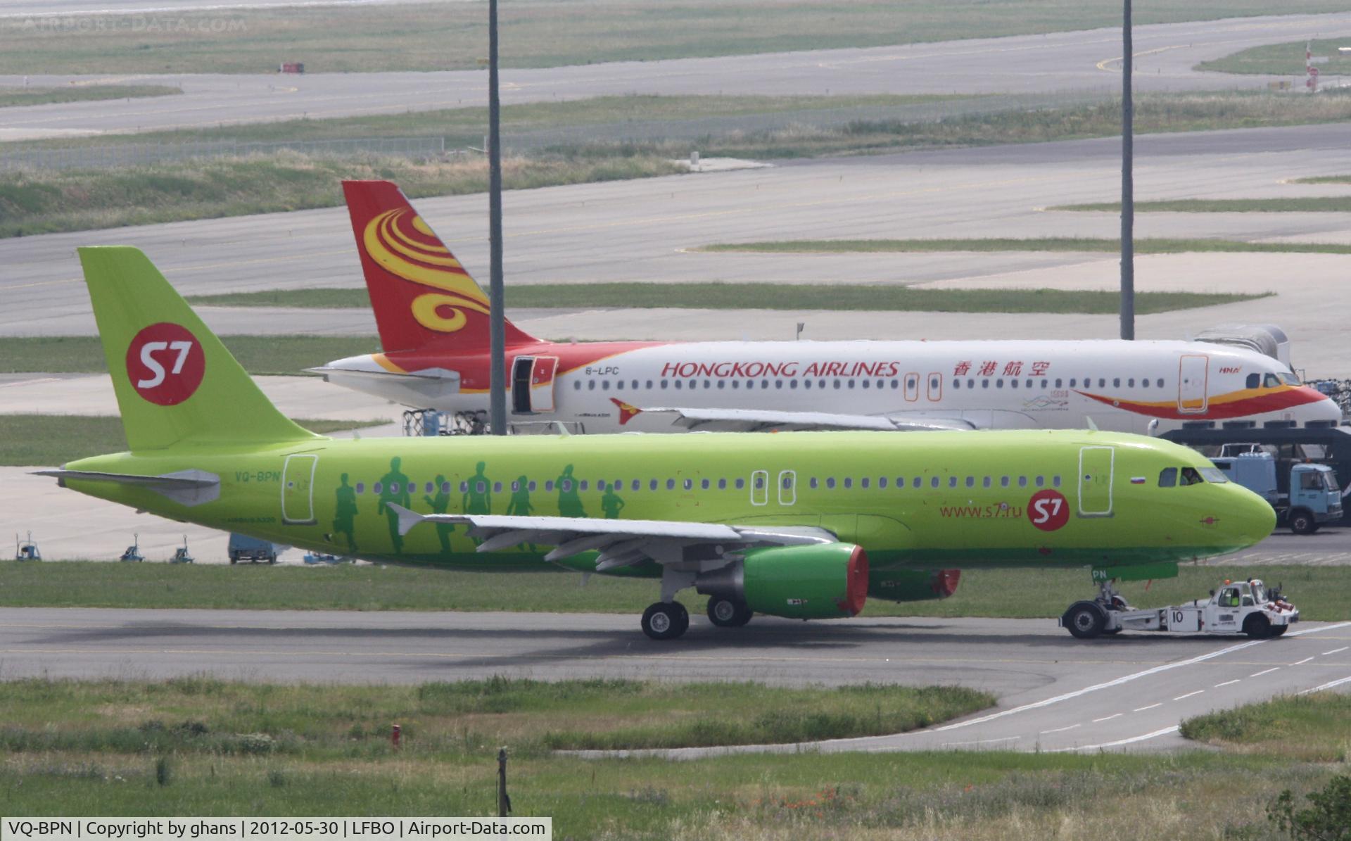 VQ-BPN, 2012 Airbus A320-214 C/N 5167, to be delivered 2012-06-01