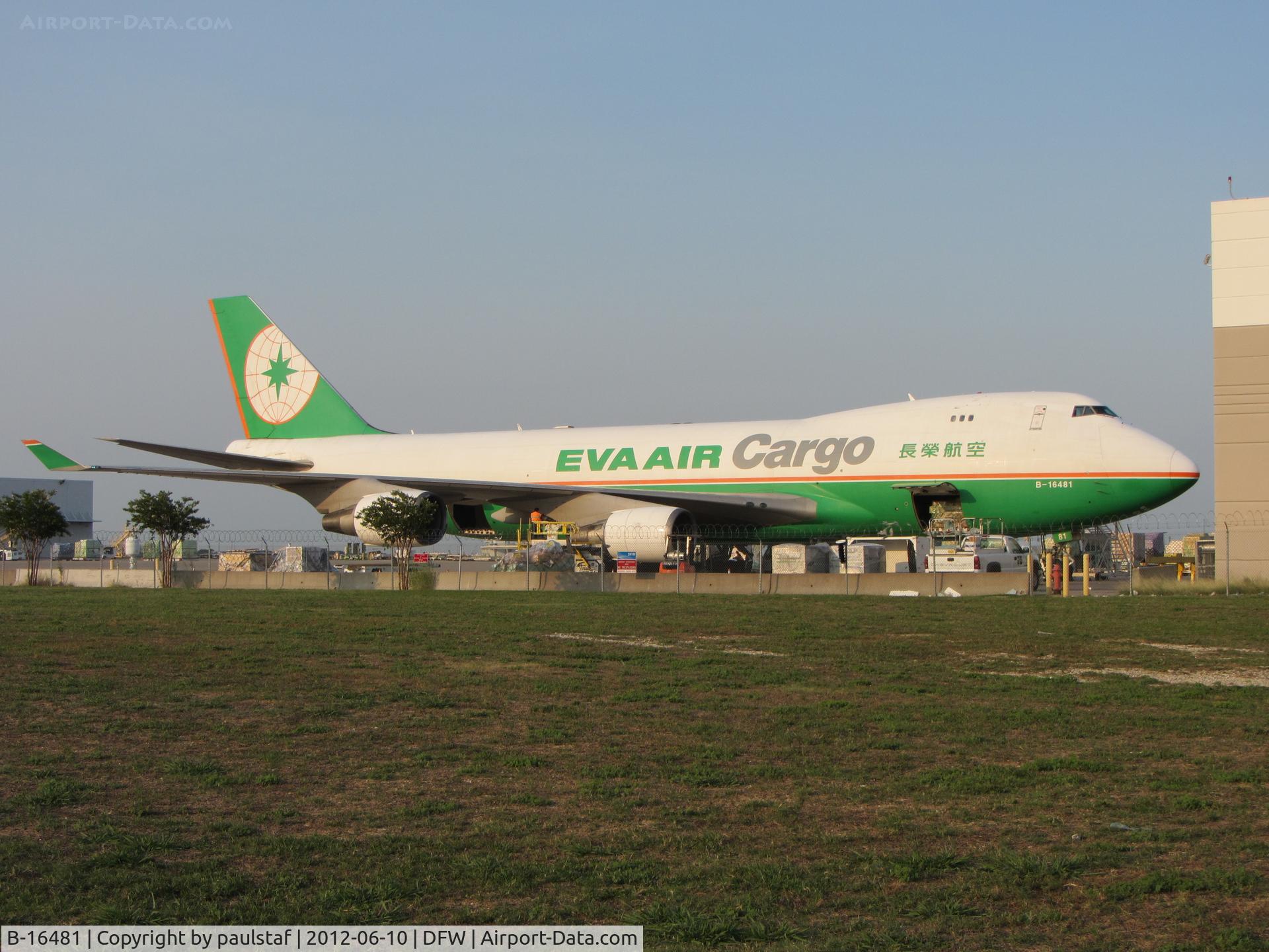 B-16481, Boeing 747-45EF (SCD) C/N 30607, DFW Airport Dallas Texas.