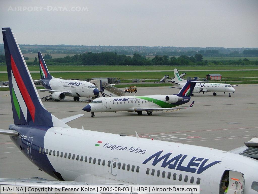 HA-LNA, 2002 Canadair CRJ-100ER (CL-600-2B19) C/N 7676, Ferihegy