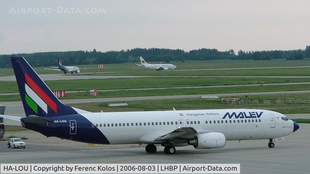 HA-LOU, 2005 Boeing 737-8Q8 C/N 30684, Ferihegy