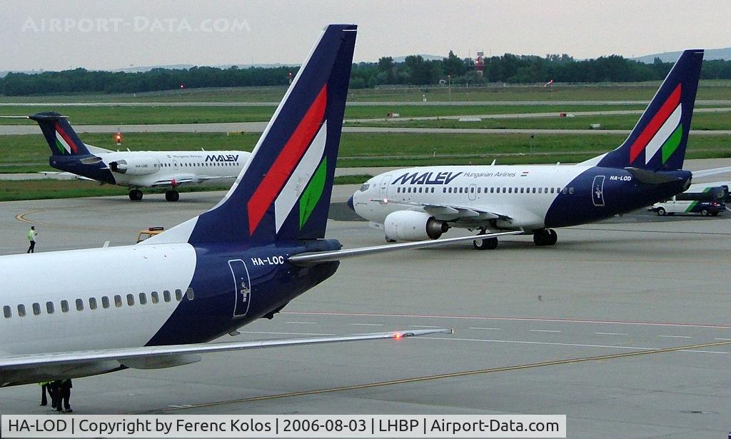HA-LOD, 2003 Boeing 737-6Q8 C/N 28259, Ferihegy
