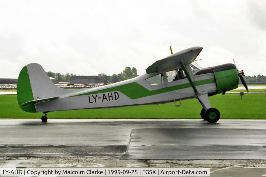 LY-AHD, Yakovlev Yak-12A C/N 30119, Yakovlev Yak-12A at North Weald's Photoshoot in 1999.