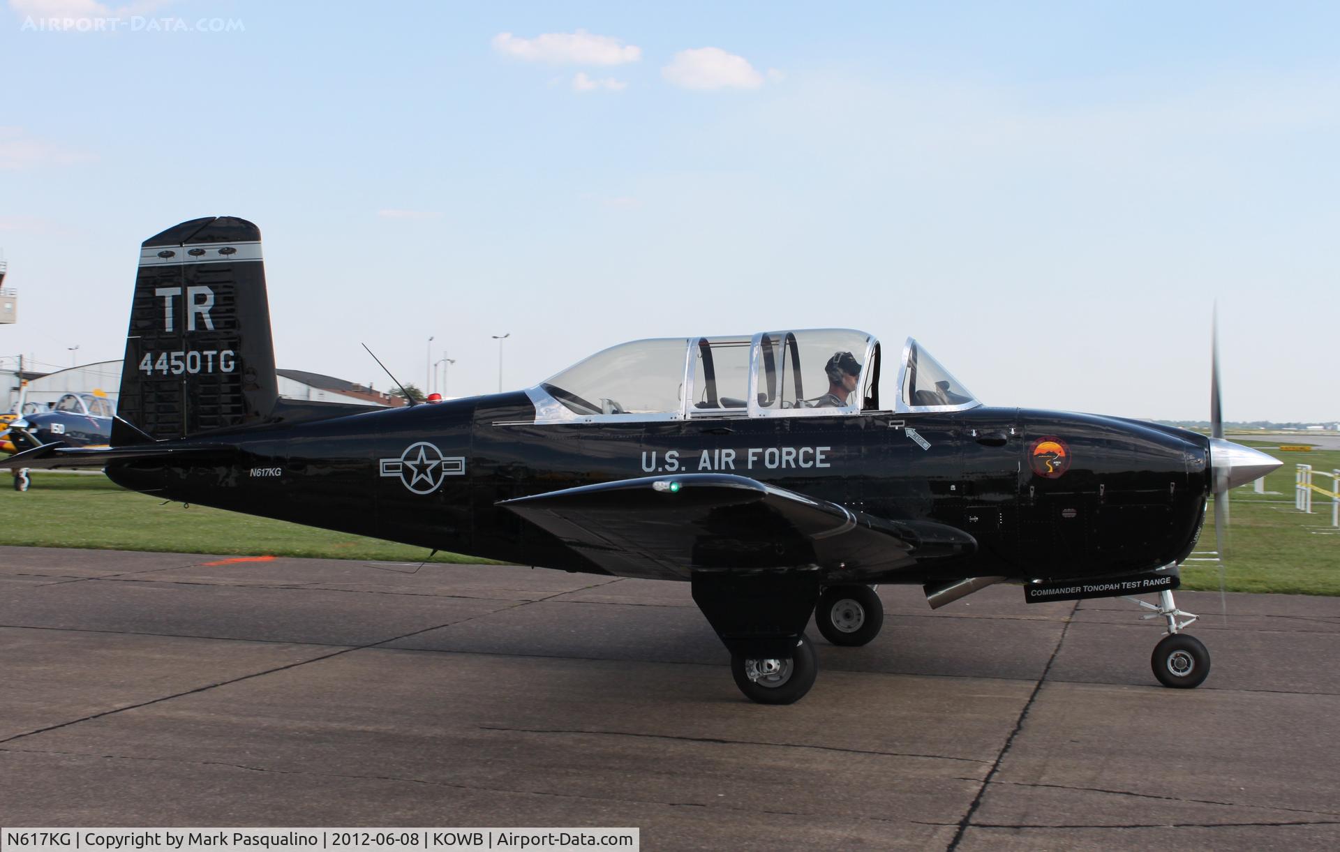 N617KG, 1956 Beech D-45 Mentor C/N BG-279, Beech T-34B