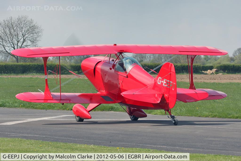 G-EEPJ, 1991 Pitts S-1S Special C/N PFA 009-11557, Pitts S-1S at Breighton Airfield's 2012 May-hem Fly-In.