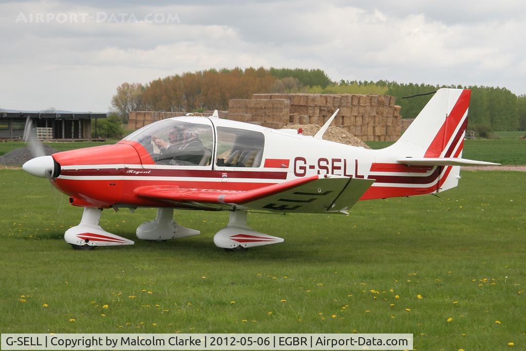 G-SELL, 1976 Robin DR-400-180 Regent Regent C/N 1153, Robin DR-400-180 Regent at Breighton Airfield's 2012 May-hem Fly-In.