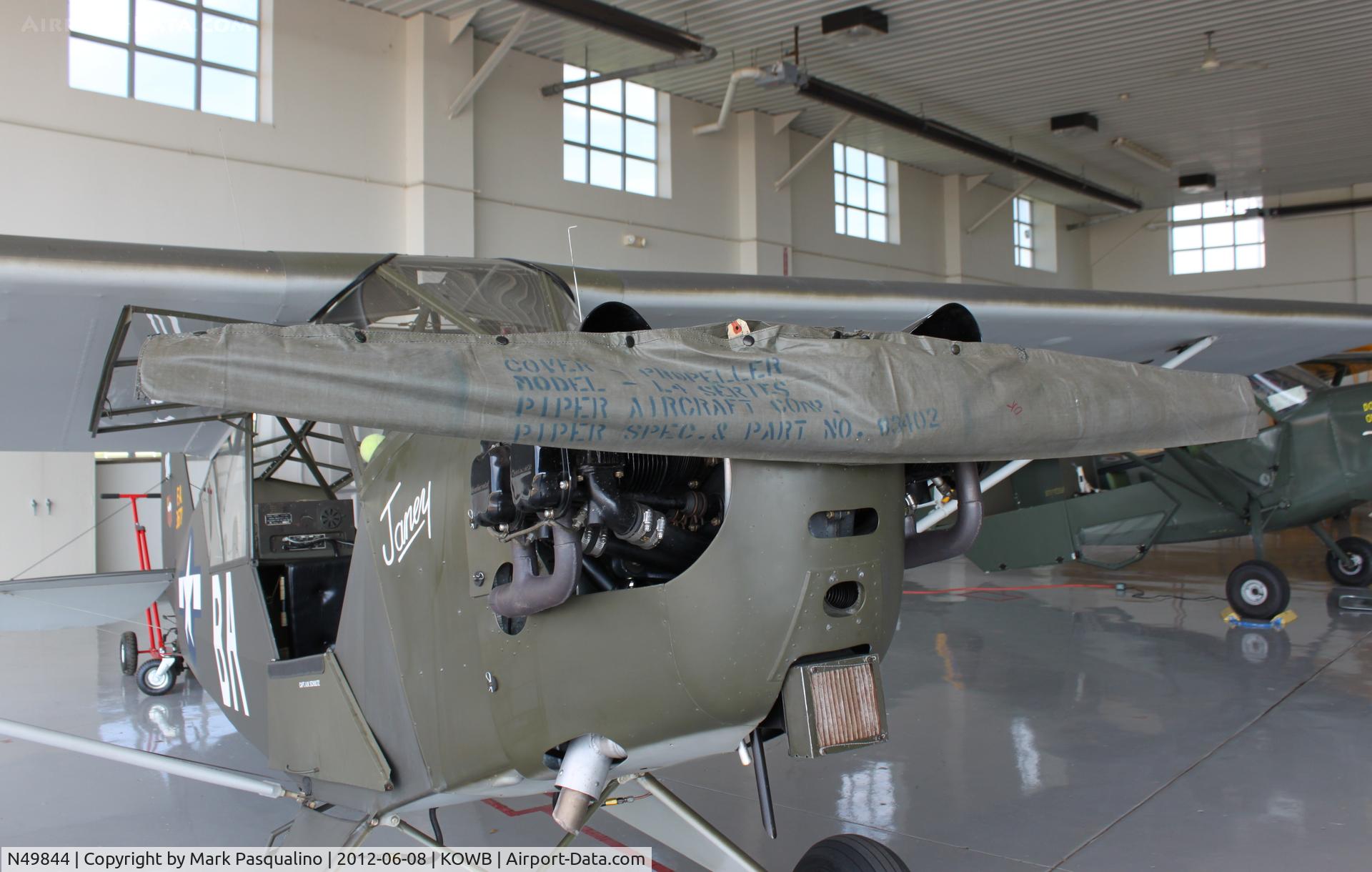 N49844, Piper L-4B Grasshopper (O-59A / J3C-65) C/N 10189, Piper L-4B