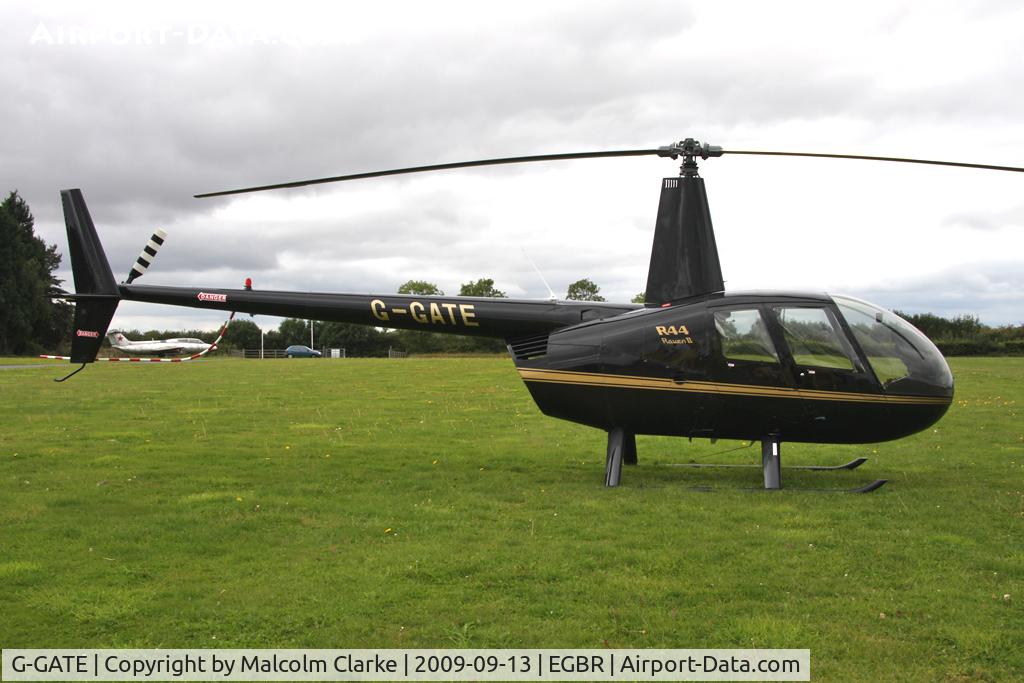 G-GATE, 2004 Robinson R44 Raven II C/N 10448, Robinson R44 Raven, Breighton Airfield, September 2009.