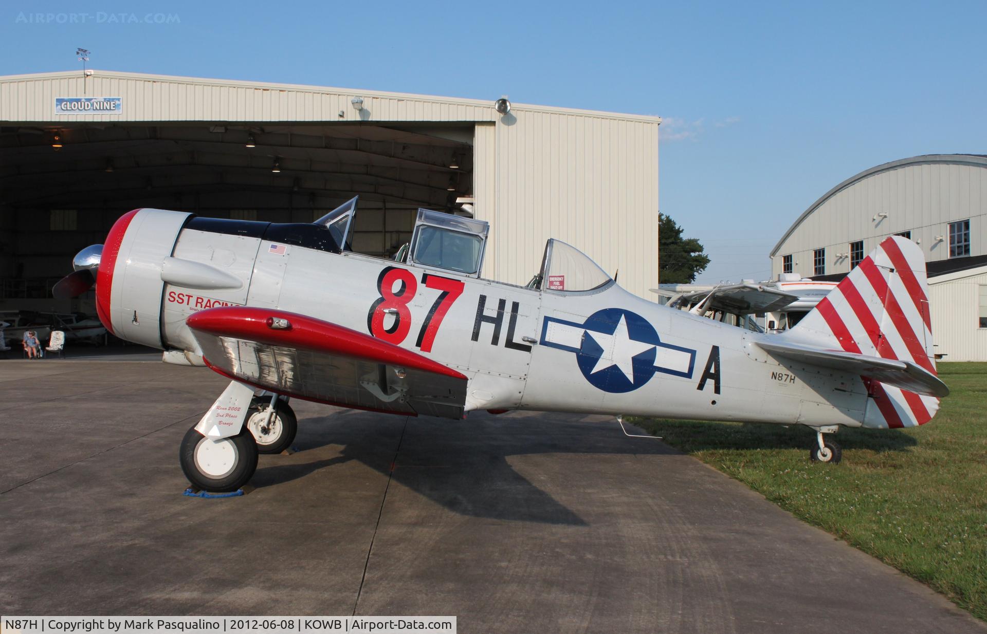N87H, 1941 North American AT-6D Texan C/N 41-34571, North American AT-6D