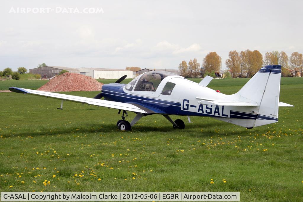 G-ASAL, 1973 Scottish Aviation Bulldog Series 120 Model 124 C/N BH120/239, Scottish Aviation Bulldog T1 at Breighton Airfield's 2012 May-hem Fly-In.