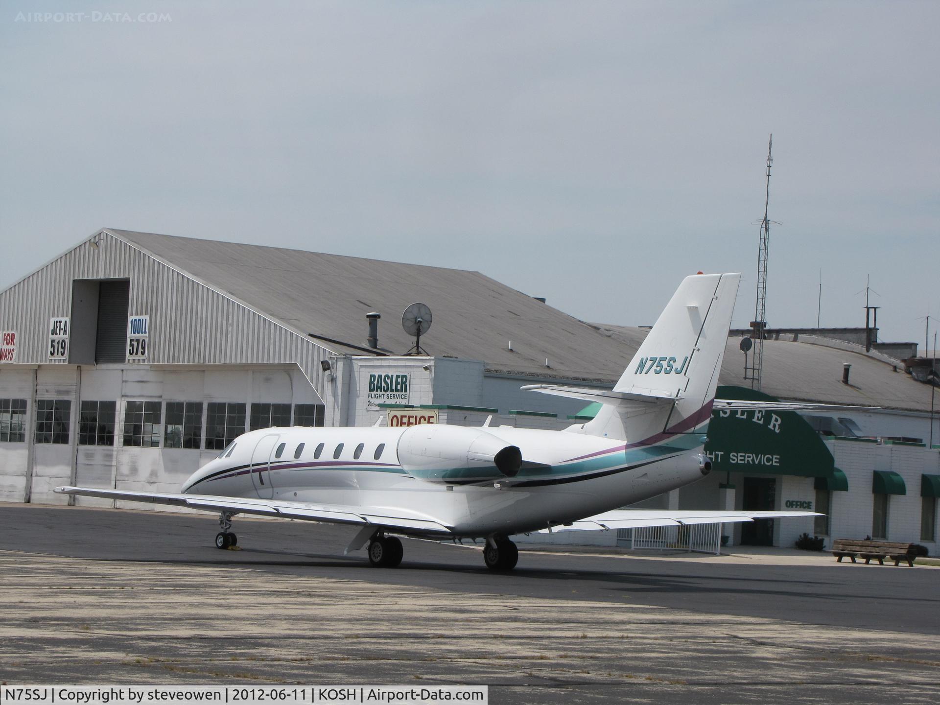 N75SJ, 2007 Cessna 680 Citation Sovereign C/N 680-0166, Basler FBO