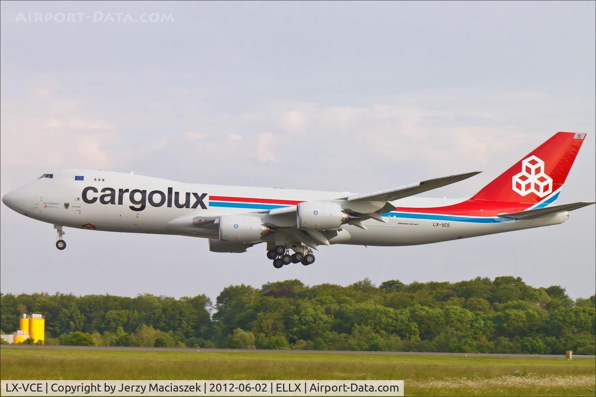 LX-VCE, 2012 Boeing 747-8R7F C/N 35810, Boeing 747-8R7F
