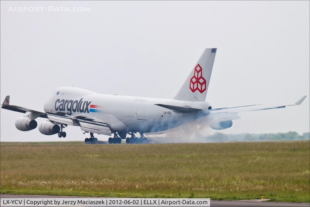 LX-YCV, 2008 Boeing 747-4R7F/SCD C/N 35805/1407, Boeing 747-4R7F