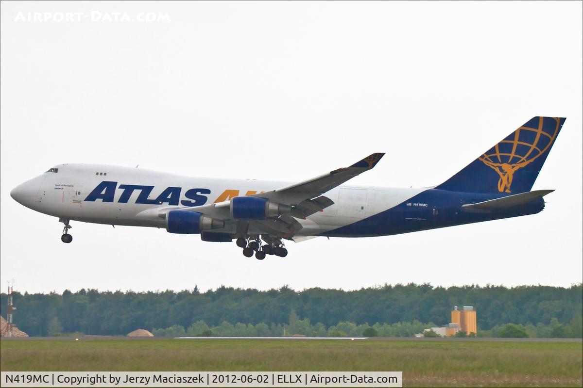 N419MC, 1996 Boeing 747-48EF C/N 28367, Boeing 747-48EF