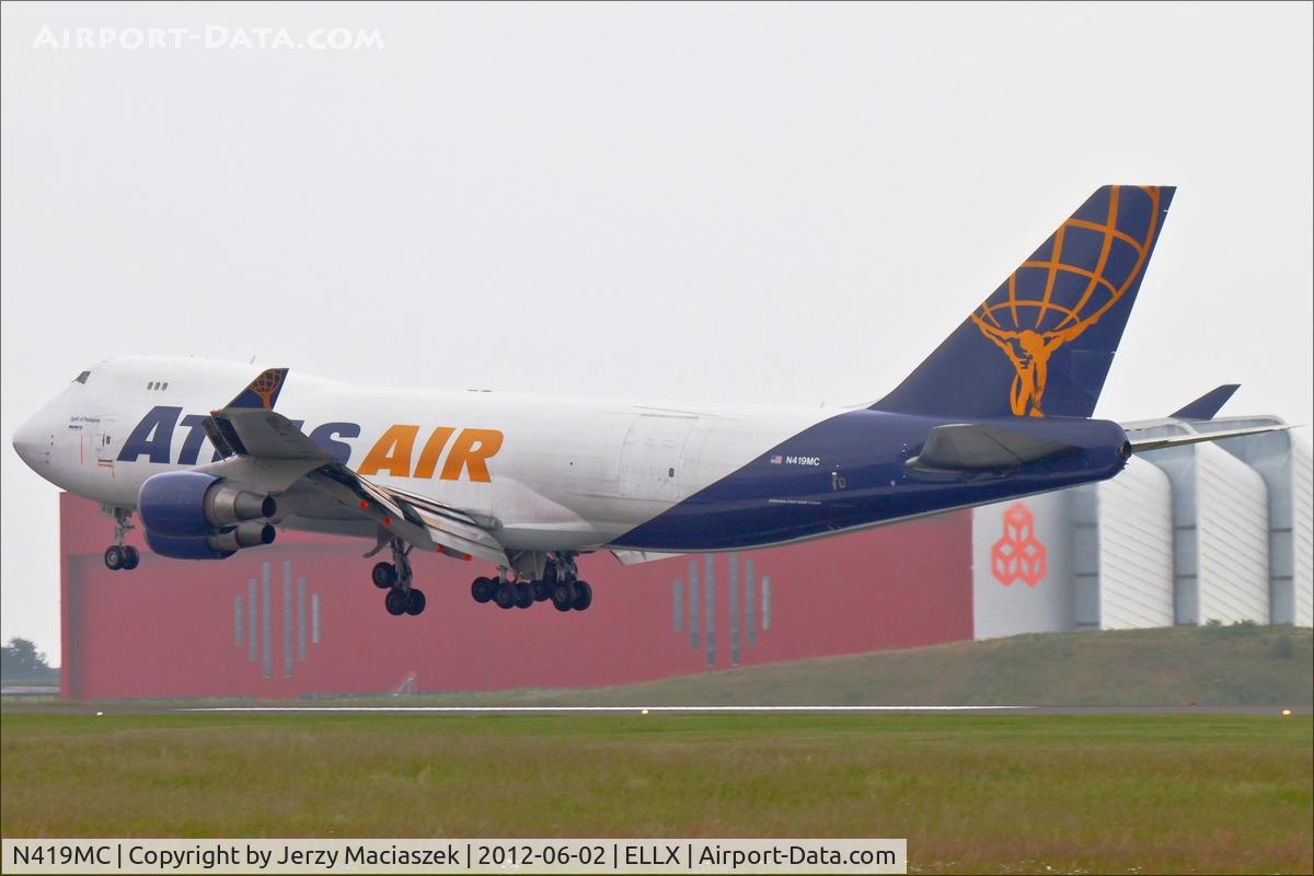N419MC, 1996 Boeing 747-48EF C/N 28367, Boeing 747-48EF