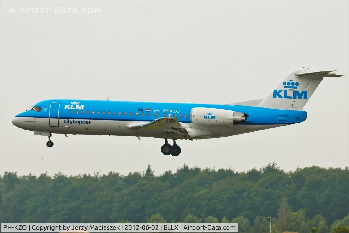 PH-KZO, 1995 Fokker 70 (F-28-0070) C/N 11538, Fokker 70