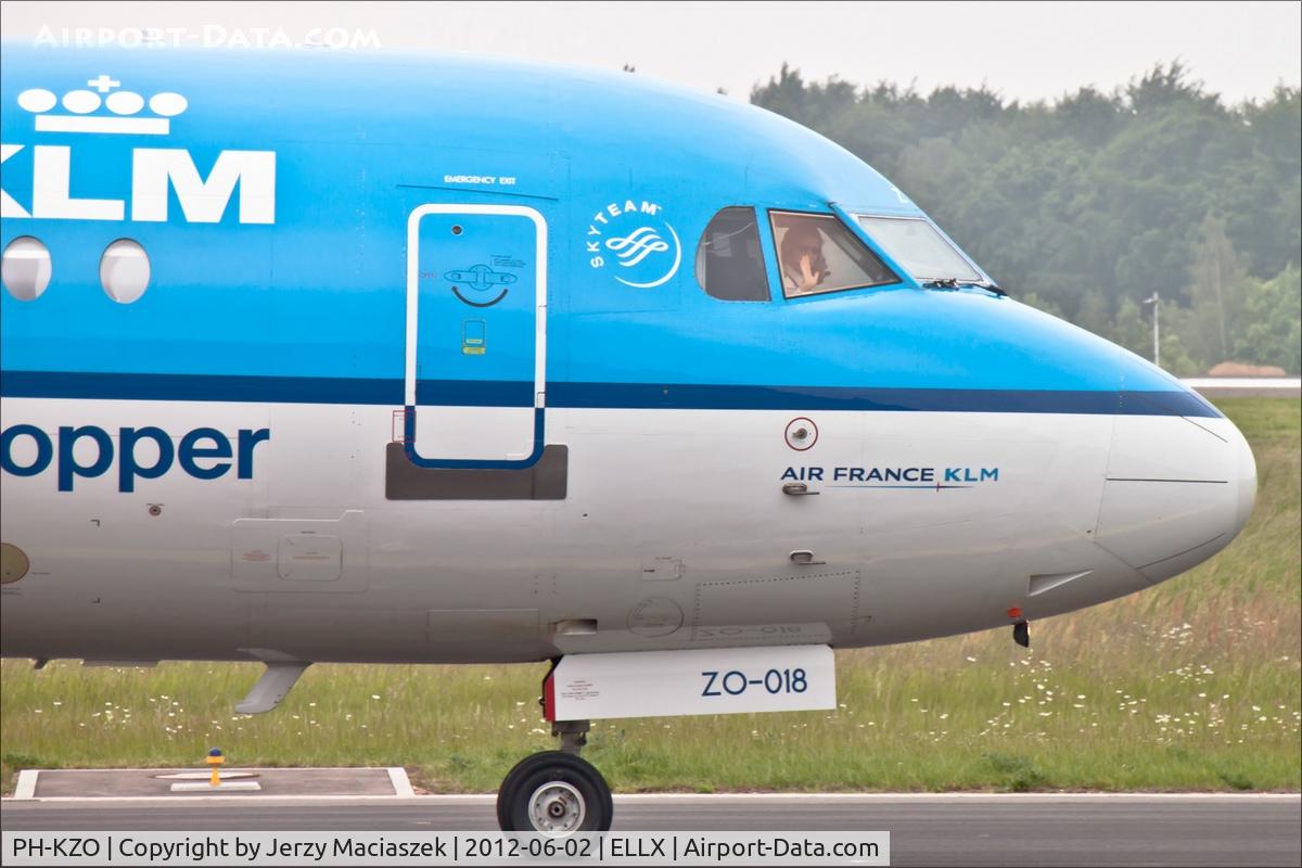 PH-KZO, 1995 Fokker 70 (F-28-0070) C/N 11538, Fokker 70