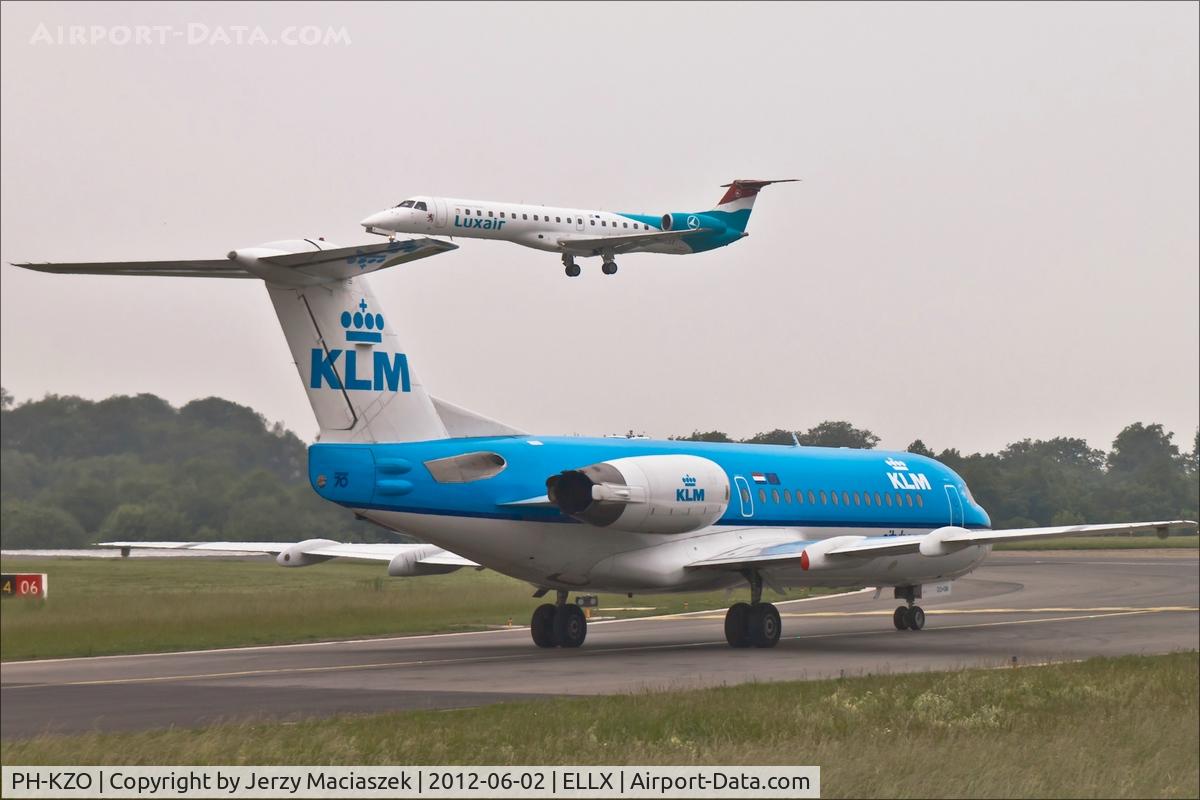 PH-KZO, 1995 Fokker 70 (F-28-0070) C/N 11538, Fokker 70