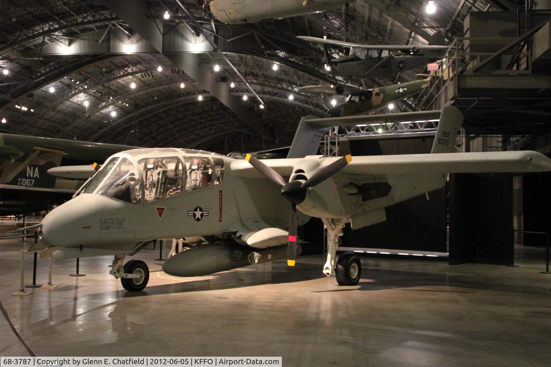 68-3787, 1968 North American Rockwell OV-10A Bronco C/N 321-113, At the Air Force Museum
