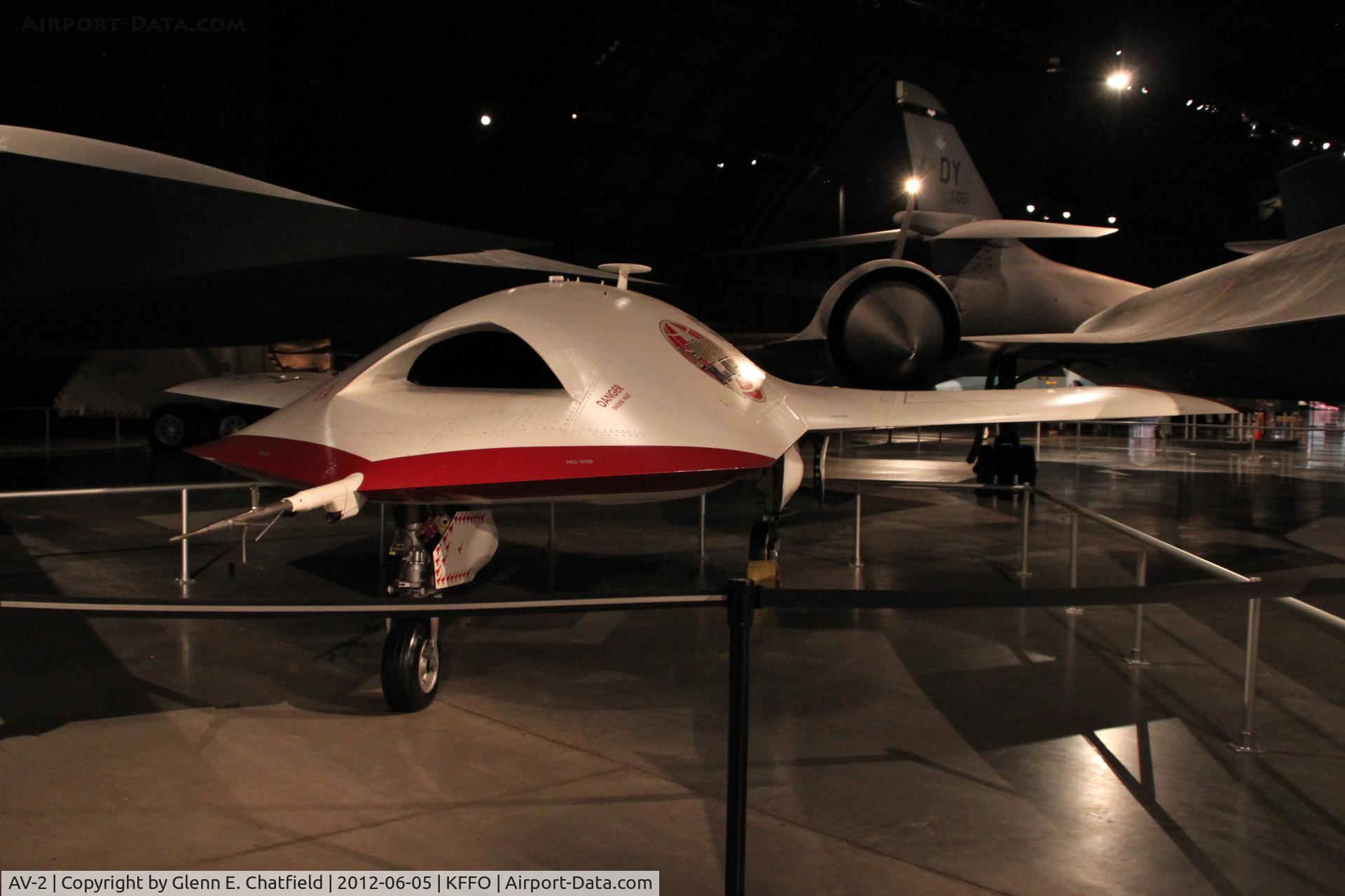 AV-2, 2000 Boeing X-45A C/N Unknown, At the Air Force Museum