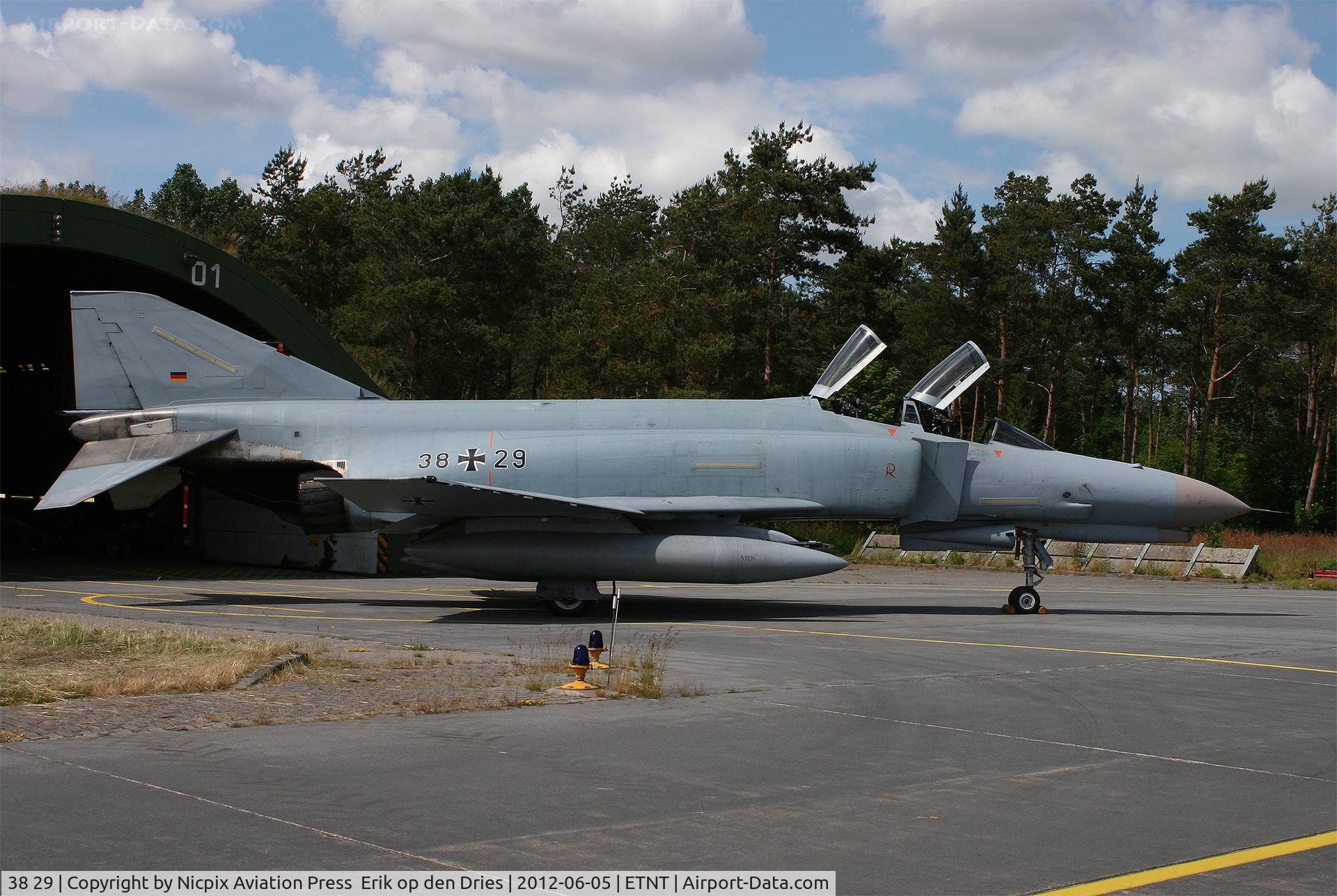 38 29, 1972 McDonnell Douglas F-4F Phantom II C/N 4691, 3829  at Wittmund AB