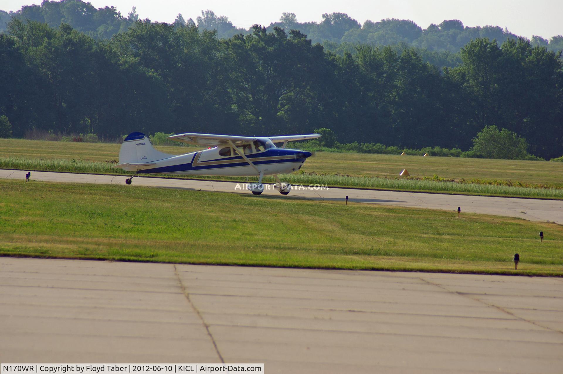 N170WR, 1954 Cessna 170B C/N 26450, Clarinda Flight Breakfast