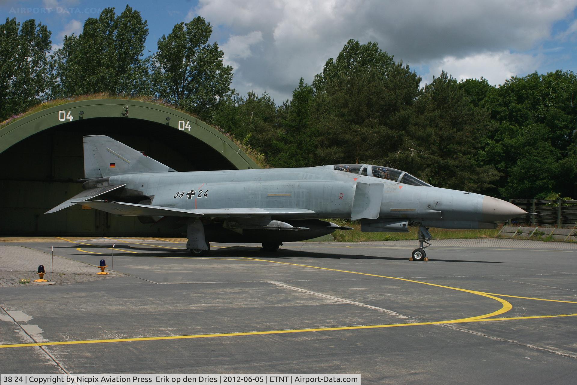 38 24, 1972 McDonnell Douglas F-4F Phantom II C/N 4676, 3824 was one of the stars during this lovely afternoon