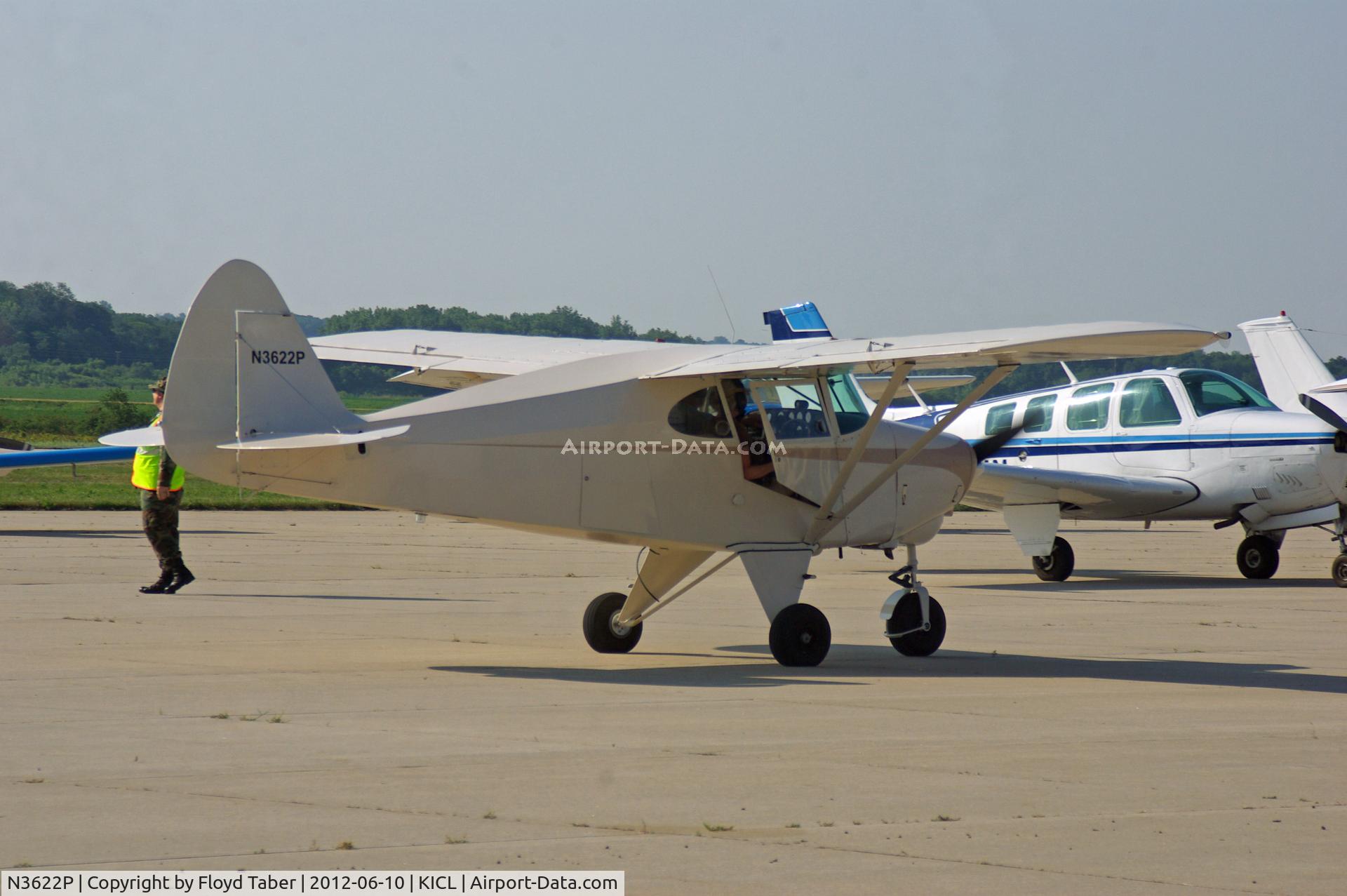 N3622P, 1955 Piper PA-22-150 C/N 22-3355, Clarinda Flight Breakfast