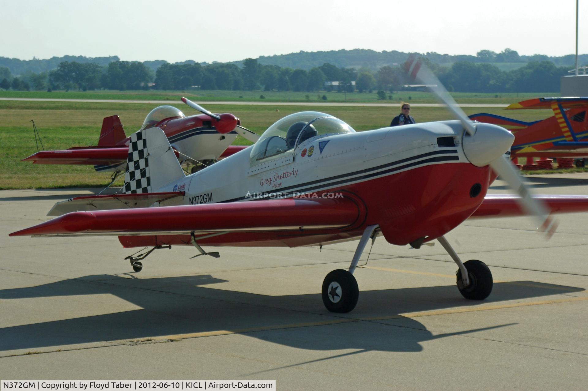 N372GM, Rihn DR-107 One Design C/N 97-0396, Clarinda Flight Breakfast Air Show Performer Plane