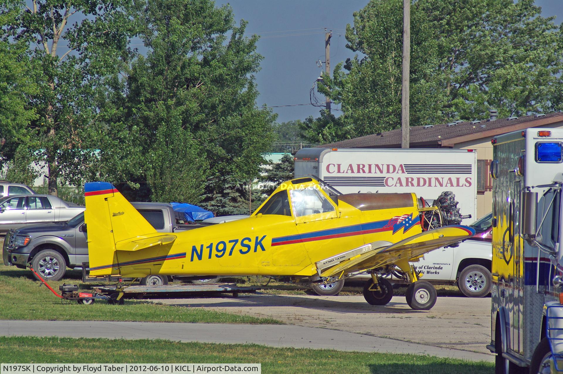 N197SK, Weatherly 620B C/N 1645, Resident Crop Duster