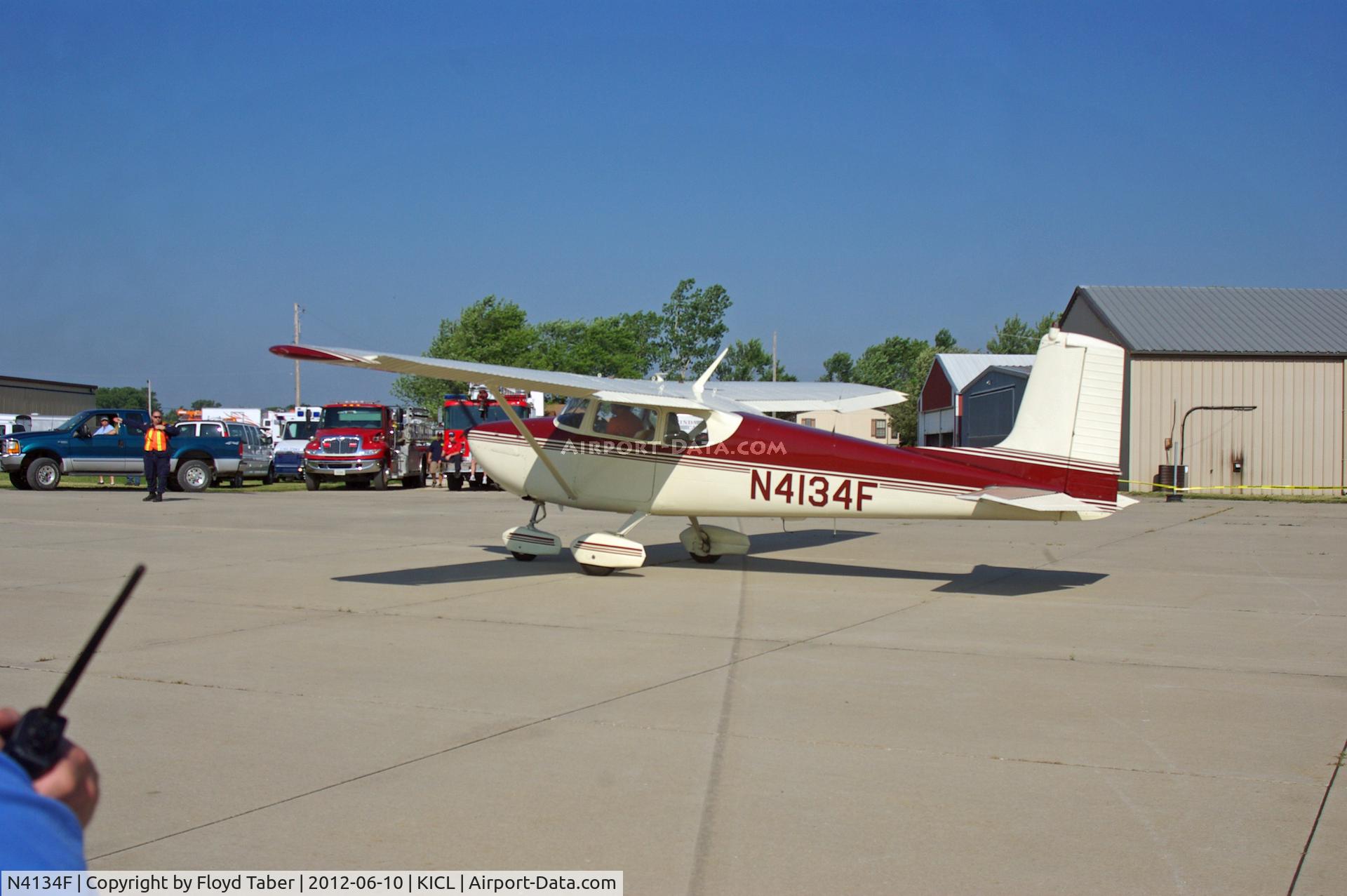 N4134F, 1958 Cessna 172 C/N 46034, Clarinda Flight Breakfast
