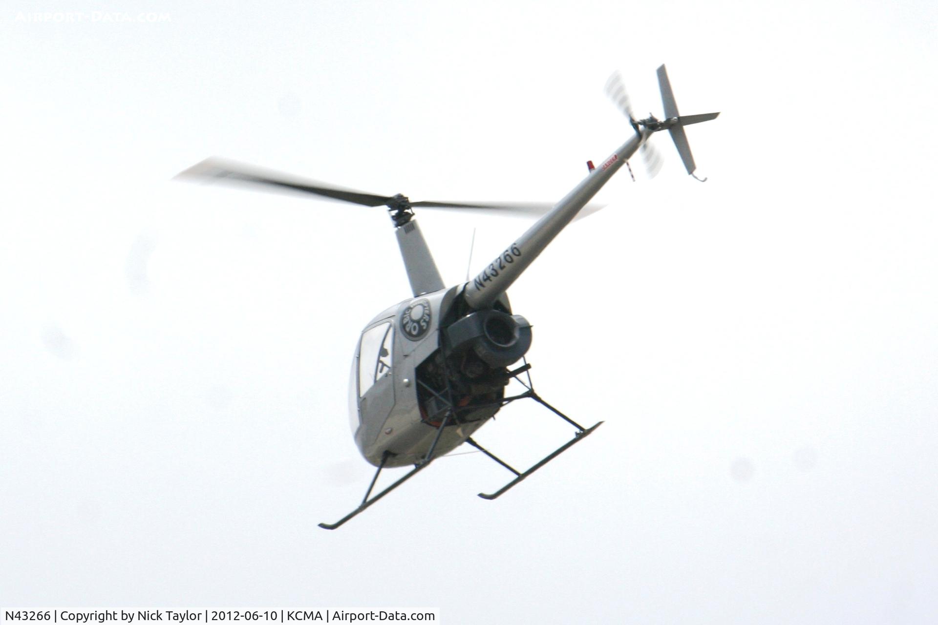 N43266, 1990 Robinson R22 Beta C/N 1268, Orbic Helicopters R22