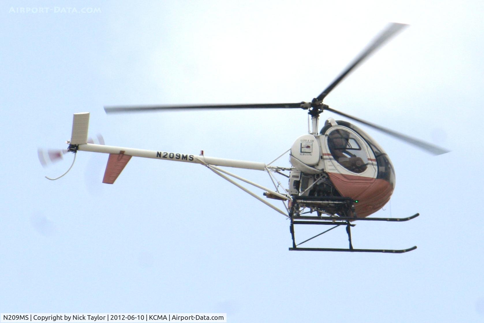 N209MS, 1988 Schweizer 269C C/N S1303, 1988 Schweizer 269C
