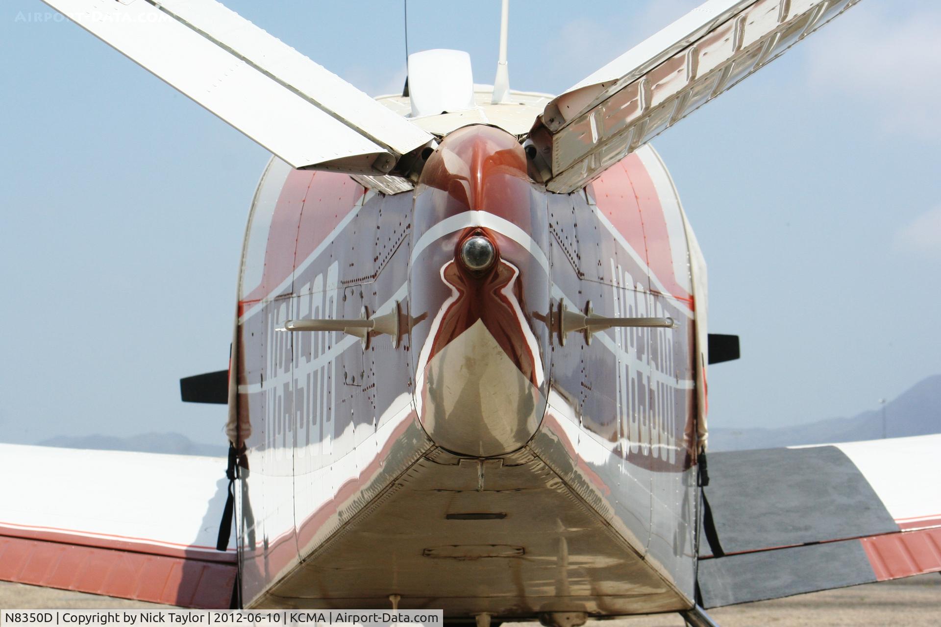 N8350D, 1958 Beech J35 Bonanza C/N D-5444, Bonanza J35