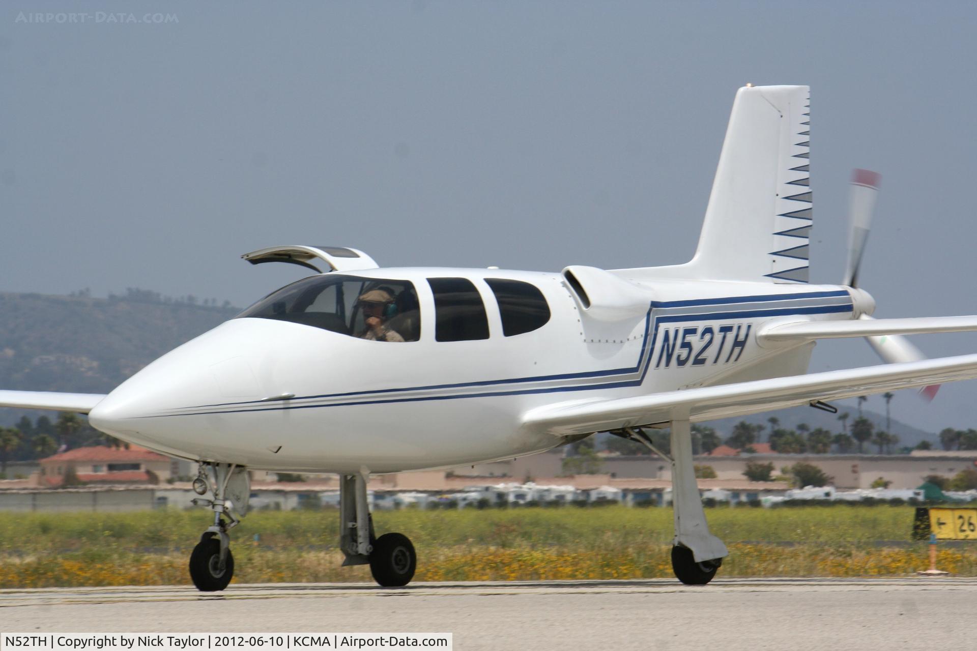 N52TH, 1999 Cirrus VK-30 C/N 143, Taxiing for departure