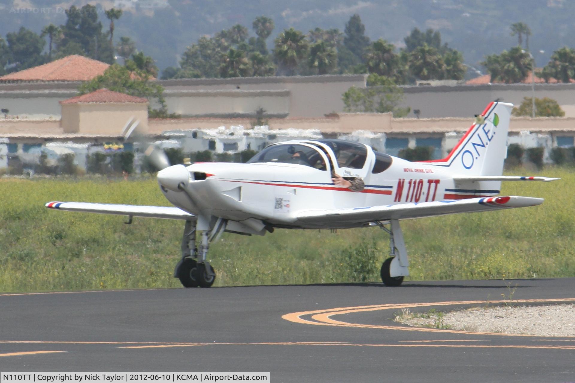 N110TT, Stoddard-Hamilton Glasair III SH-3R C/N 3205, Taxiing for departure