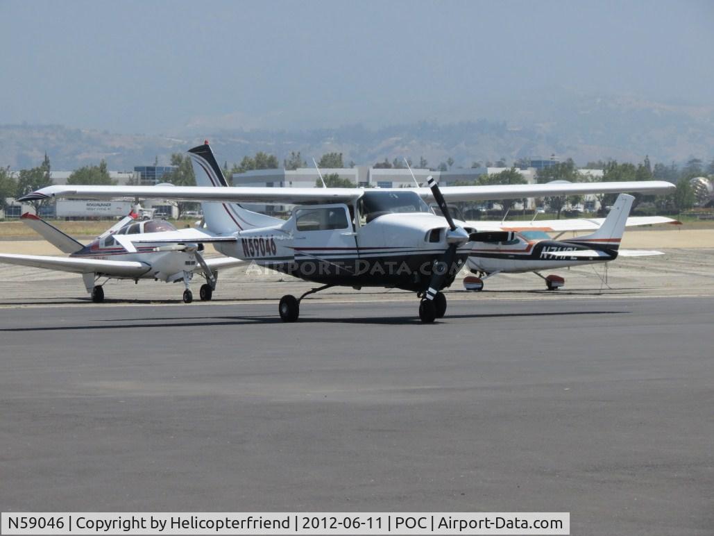 N59046, 1973 Cessna T210L Turbo Centurion C/N 21060047, Parked at Howard Aviation