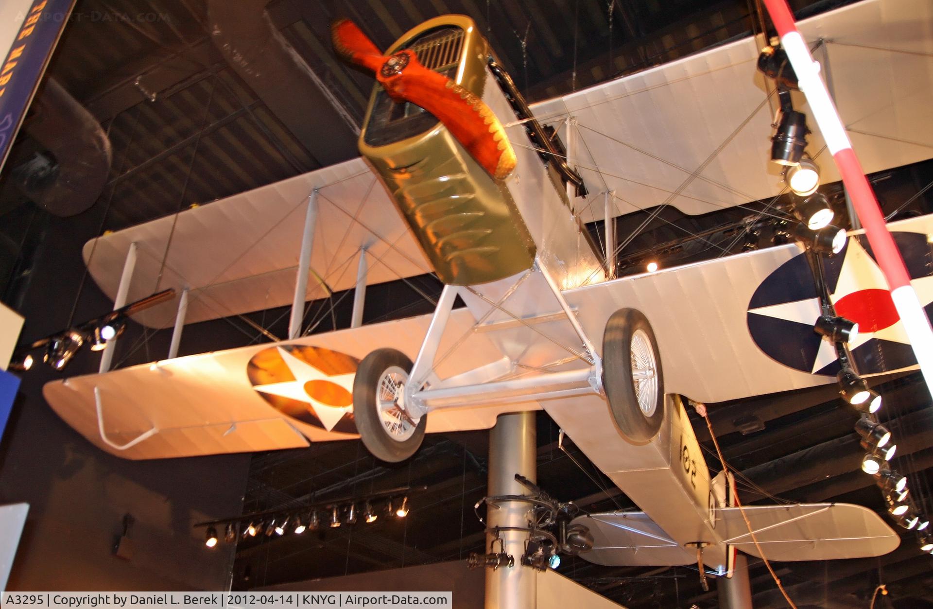 A3295, Airco DH4A C/N Not found A3295, This beautiful replica resides at the National Museum of the Marine Corps.  The USMC used the type extensively during World War I.