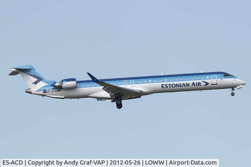 ES-ACD, 2011 Bombardier CRJ-900LR (CL-600-2D24) C/N 15276, Estonian Air CRJ900