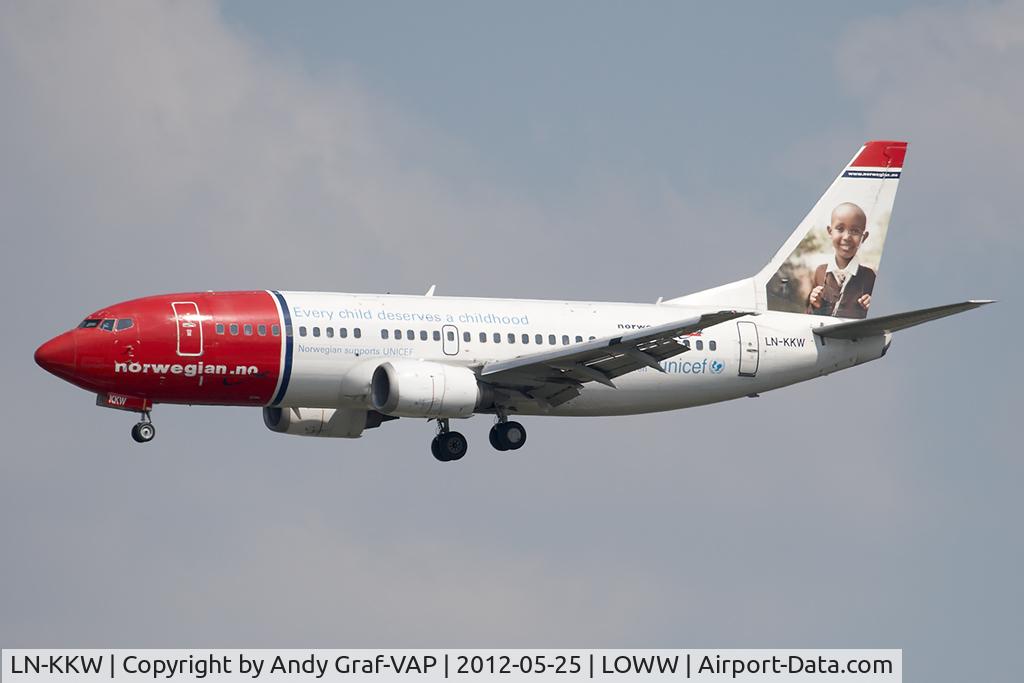 LN-KKW, 1989 Boeing 737-3K9 C/N 24213, Norwegian 737-300