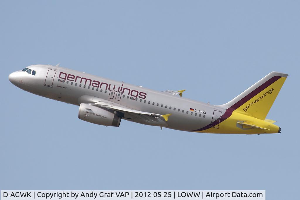 D-AGWK, 2008 Airbus A319-132 C/N 3500, Germanwings A319