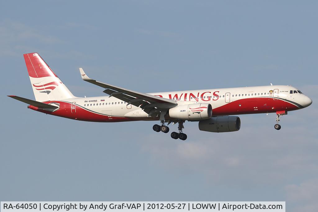 RA-64050, 2009 Tupolev Tu-204-100V C/N 145074-64050, Red Wings TU204