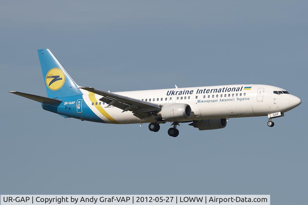 UR-GAP, 1993 Boeing 737-4Z9 C/N 27094, Ukraine International 737-400