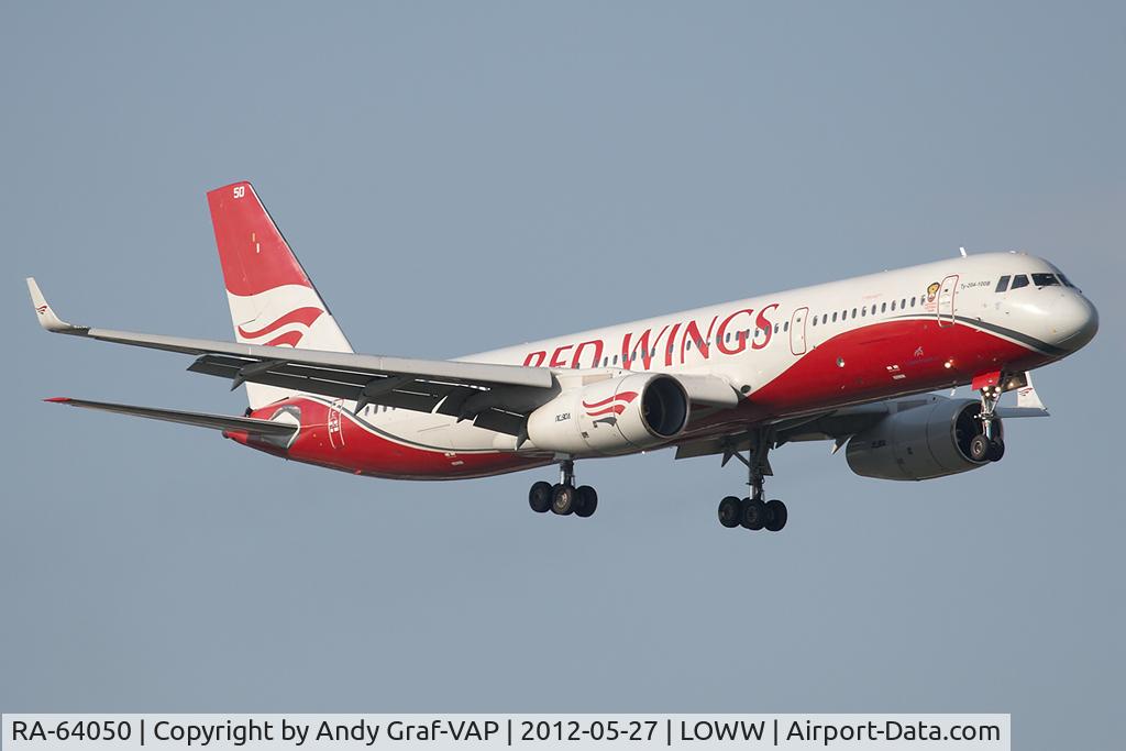 RA-64050, 2009 Tupolev Tu-204-100V C/N 145074-64050, Red Wings TU204
