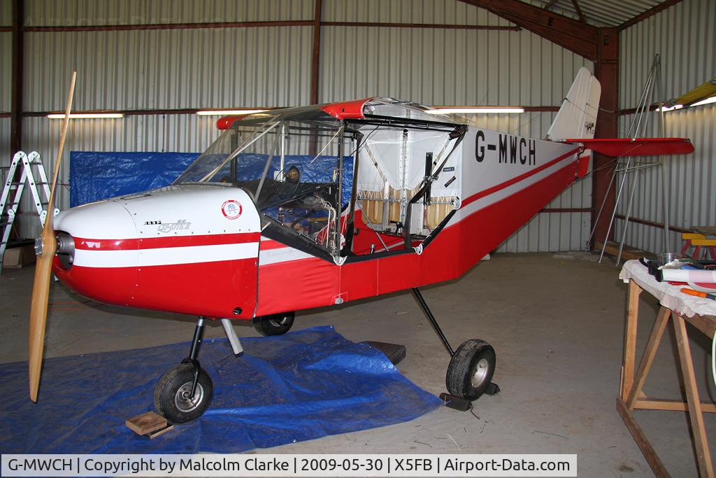 G-MWCH, 1990 Rans S-6ESD Coyote II C/N PFA 204-11632, During re-skinning. Rans S-6ESD Coyote II, Fishburn Airfield, May 2009.