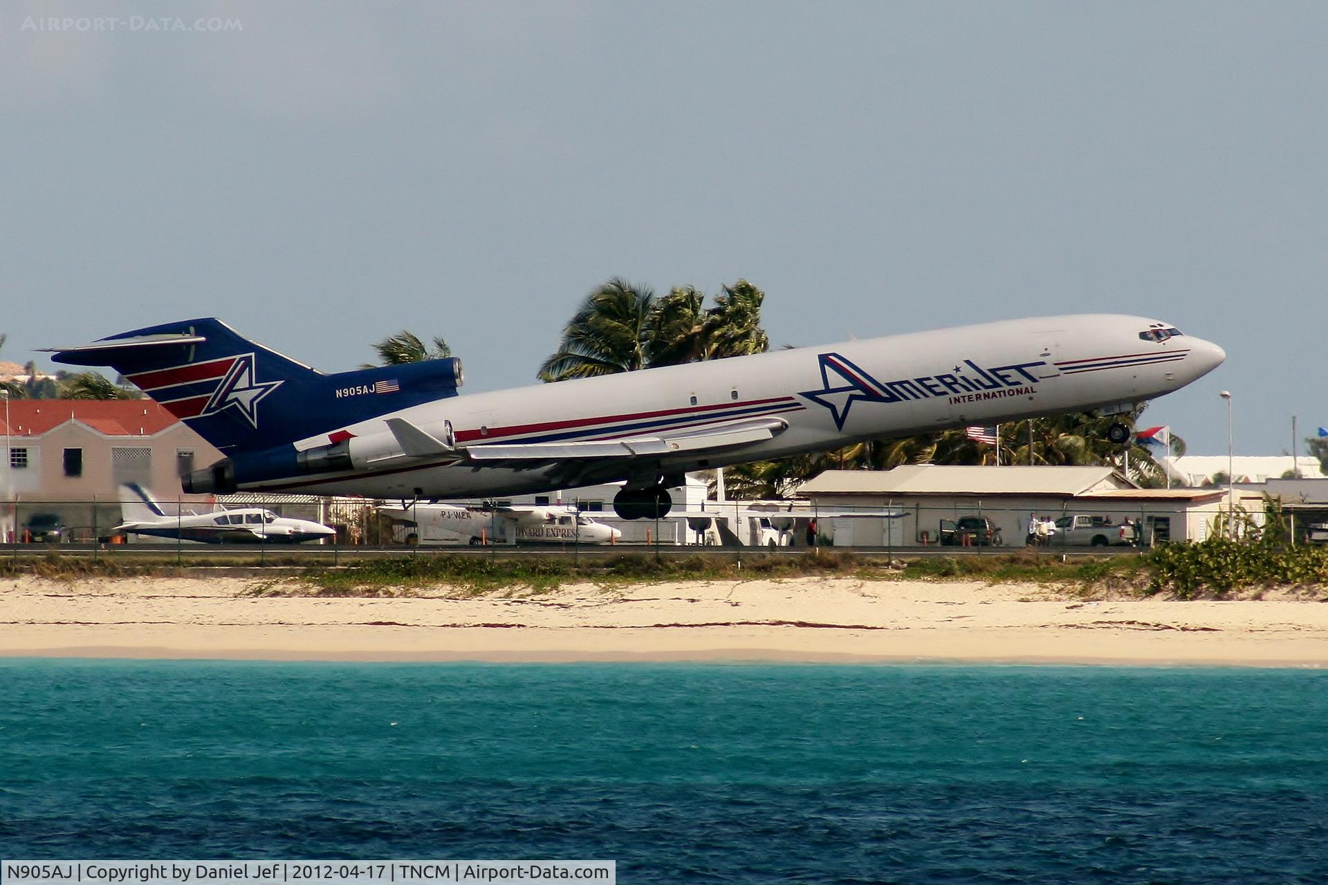 N905AJ, 1980 Boeing 727-231 C/N 21989, N905AJ