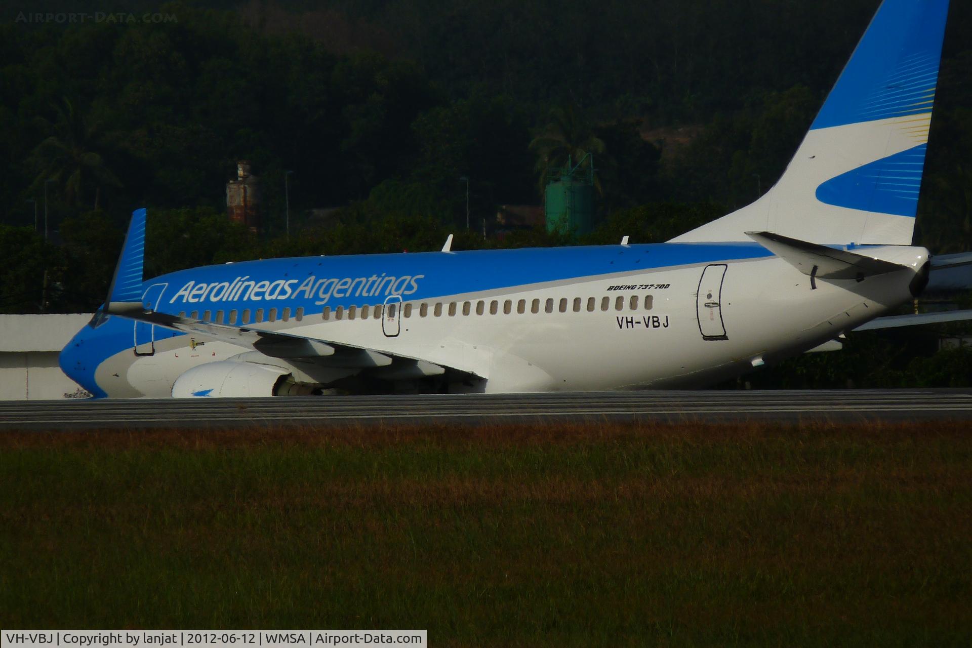 VH-VBJ, 2002 Boeing 737-7Q8 C/N 30647, Compass Swing