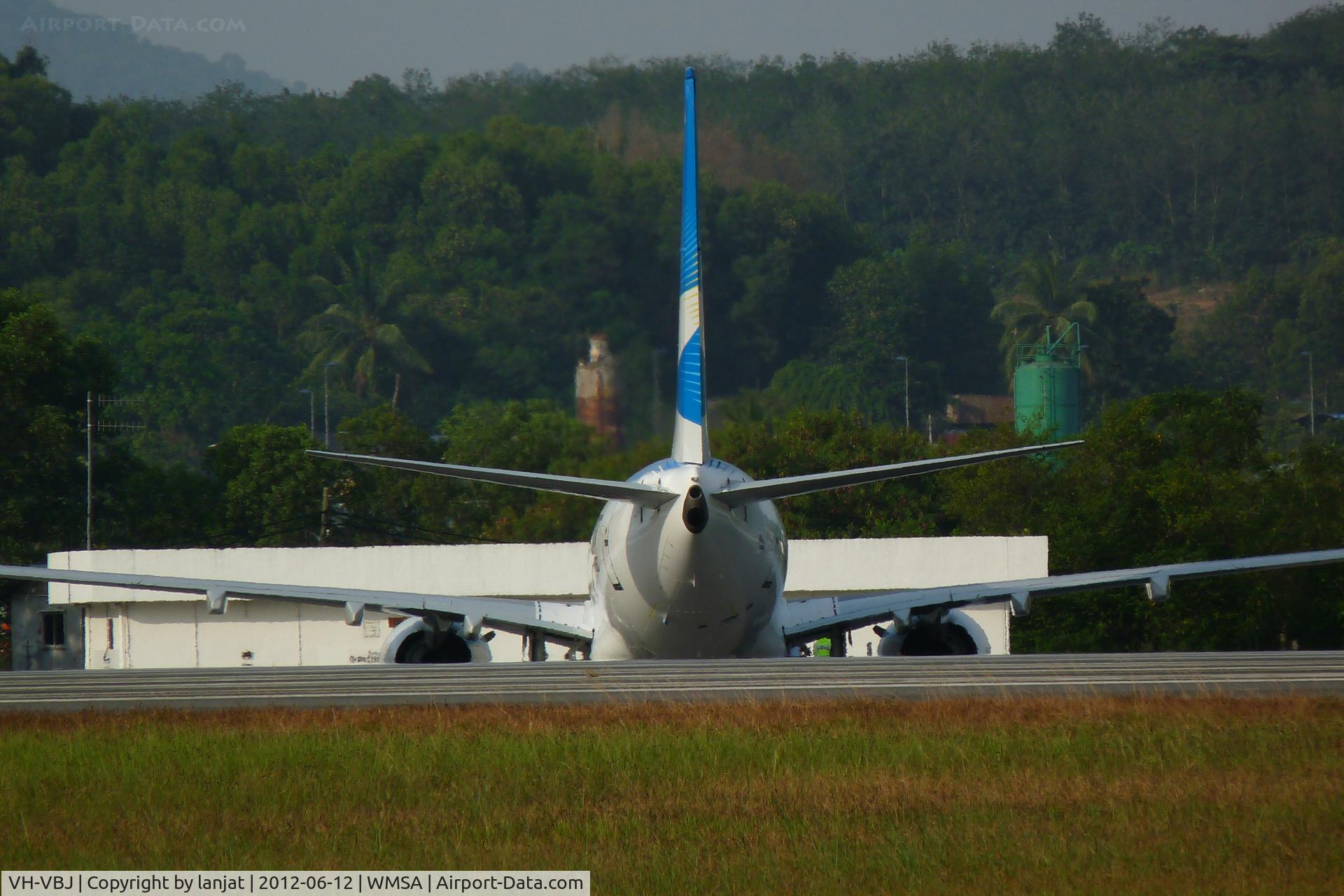 VH-VBJ, 2002 Boeing 737-7Q8 C/N 30647, Compass Swing
